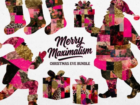 Maximalist Christmas Graphic Set: Illustrations Review