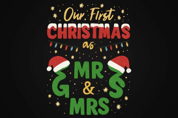 Our First Christmas MR MRS PNG: Illustrations Review