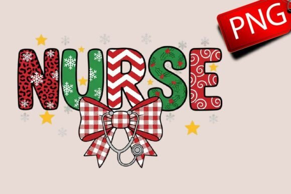 Review: Christmas Nurse Png, Nurse Coquette Illustrations