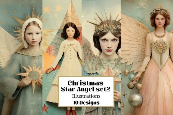 Review: Christmas Star Angel Illustrations Set 2
