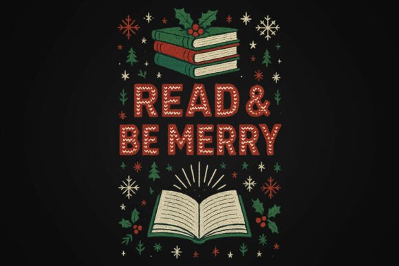 Review: Read Be Merry Christmas Sweater PNG Illustrations