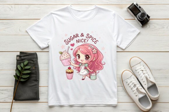 Sugar Spice Nice Christmas PNG for Illustrations