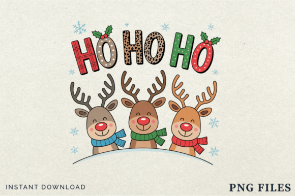Vintage Ho Ho Ho Reindeer: A Designer’s Review