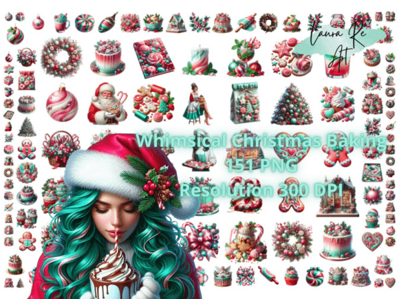 Whimsical Christmas Baking Illustrations Review